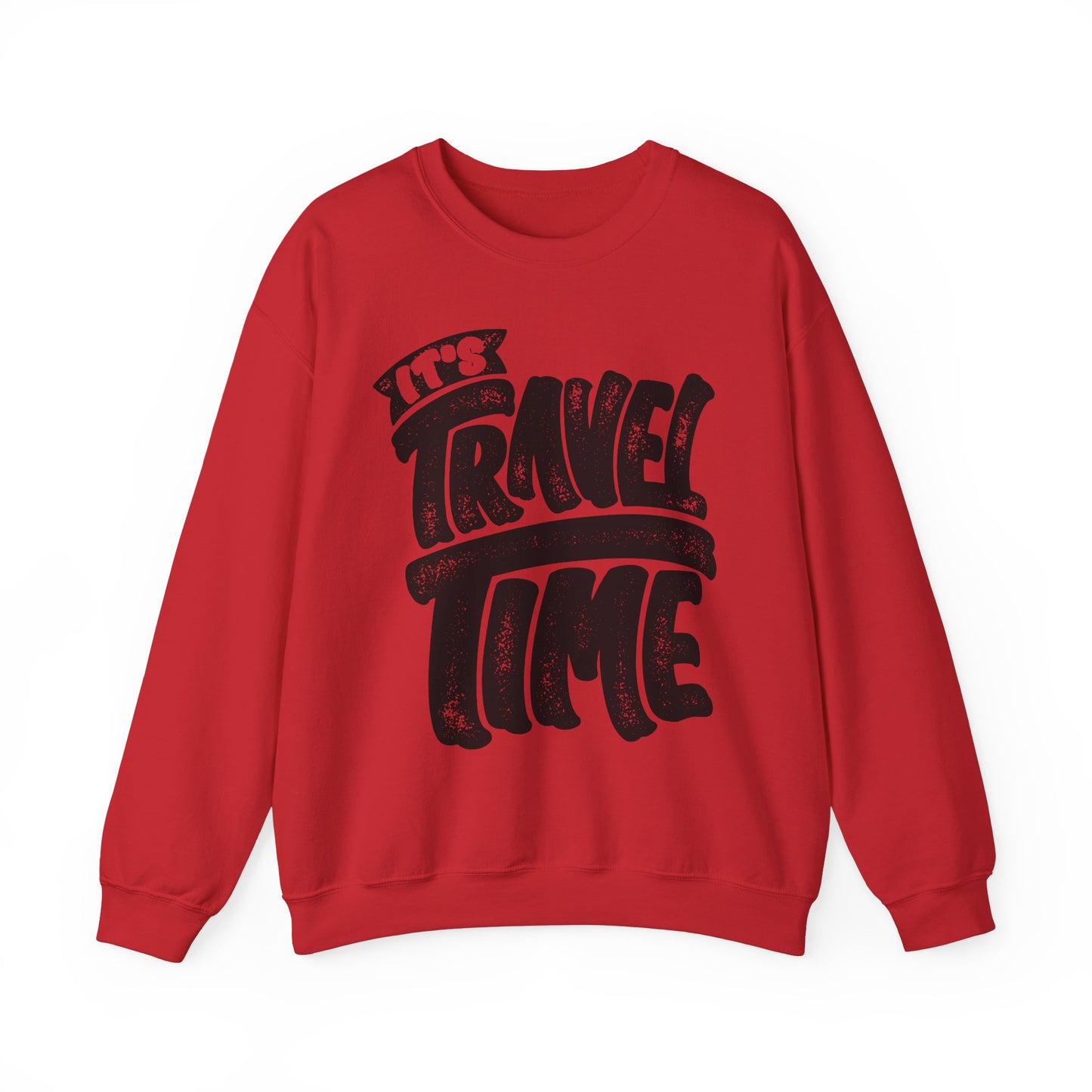 It's Travel Time Unisex Heavy Blend™ Crewneck Sweatshirt