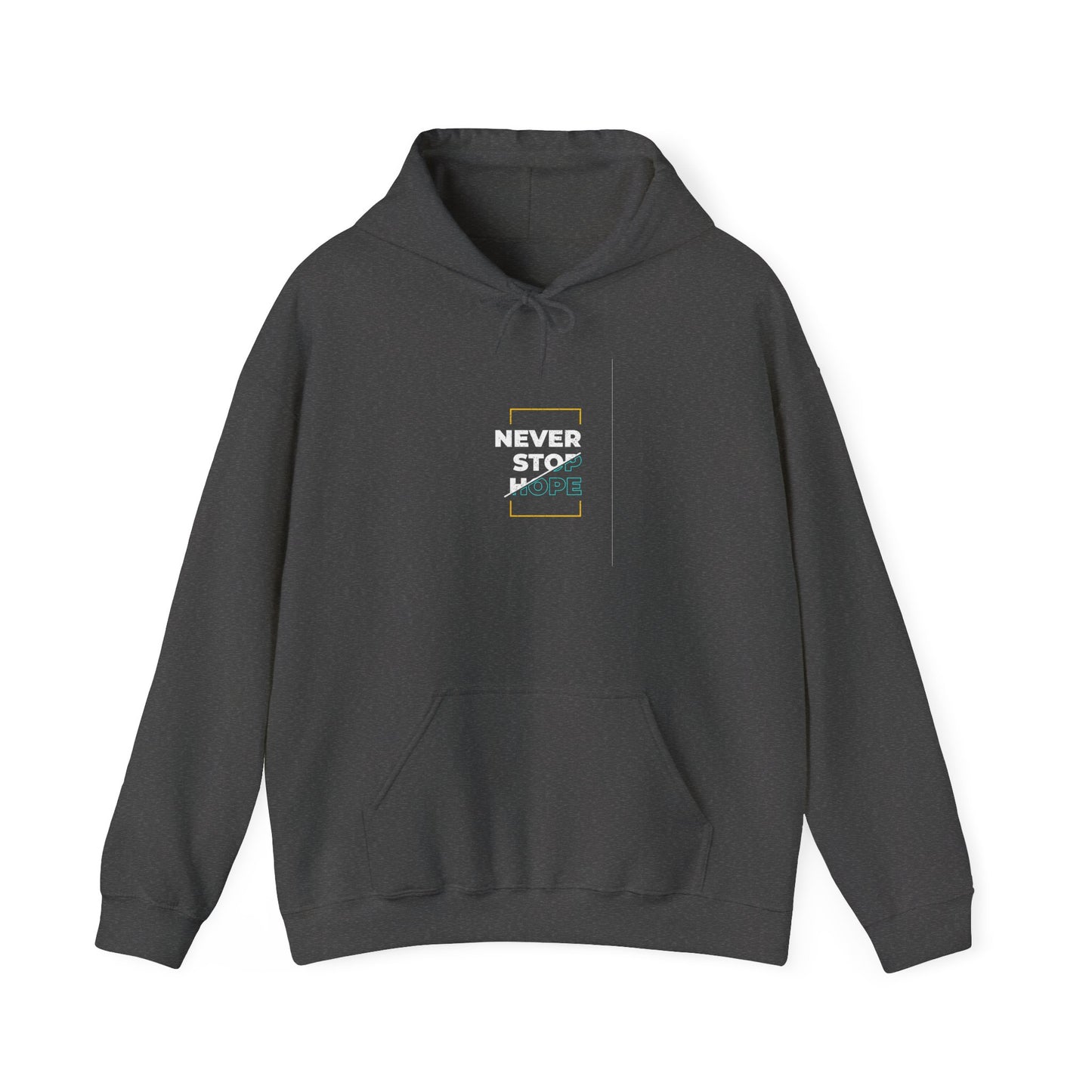 Never Stop Hope Unisex Heavy Blend™ Hooded Sweatshirt