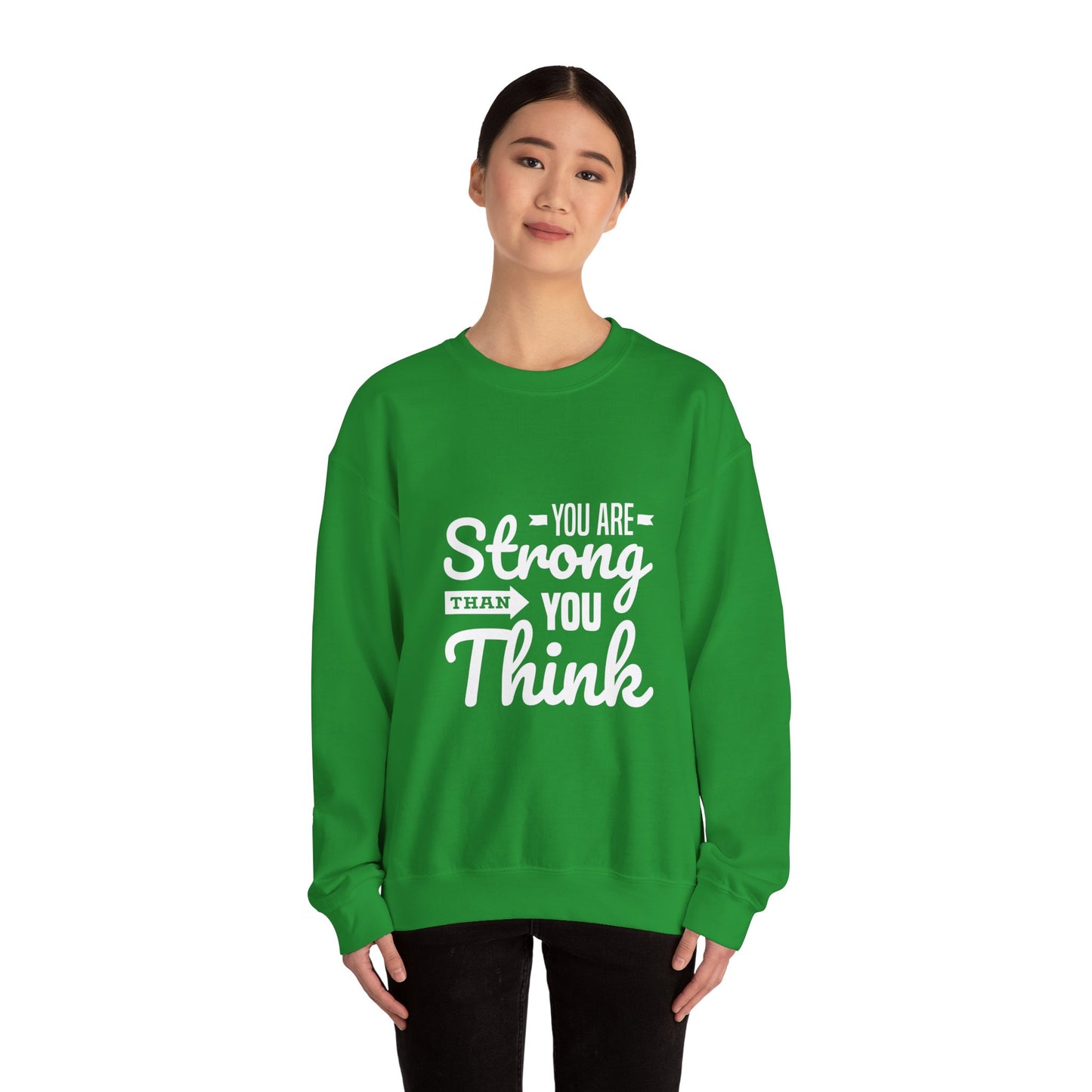 You Are Strong Than You Think Unisex Heavy Blend™ Crewneck Sweatshirt