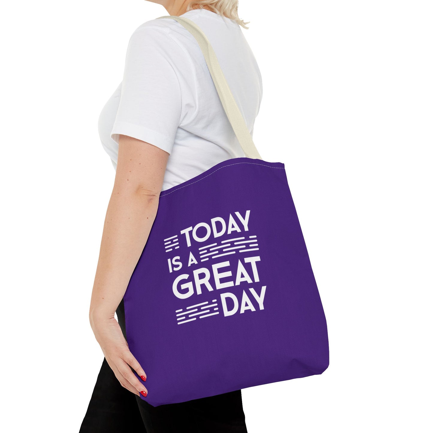 Today Is A Great Day Tote Bag (AOP)