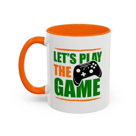 Let's Play The Game Accent Coffee Mug (11, 15oz)