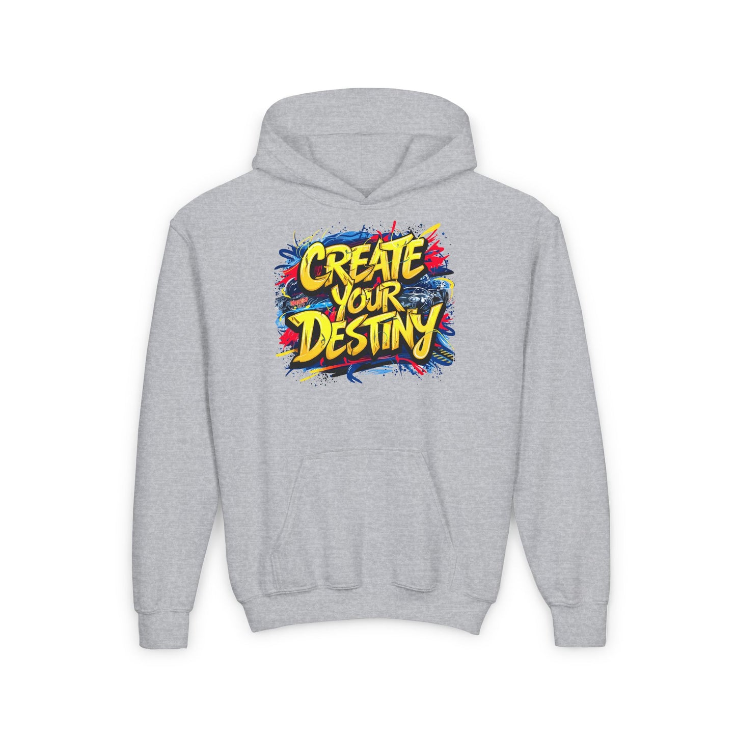 Create Your Destiny Youth Heavy Blend Hooded Sweatshirt