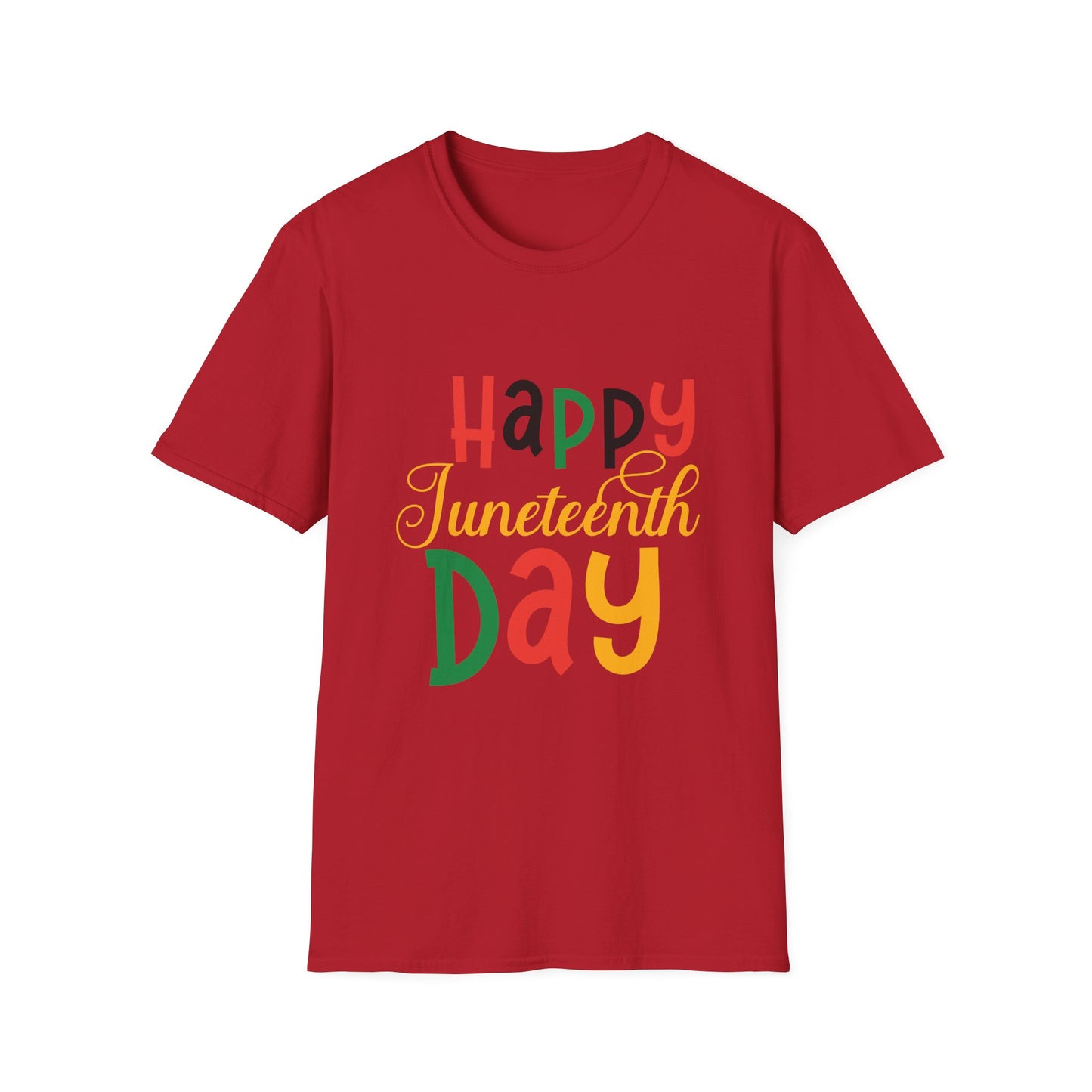 Happy Juneteenth Day Unisex Softstyle T-Shirt