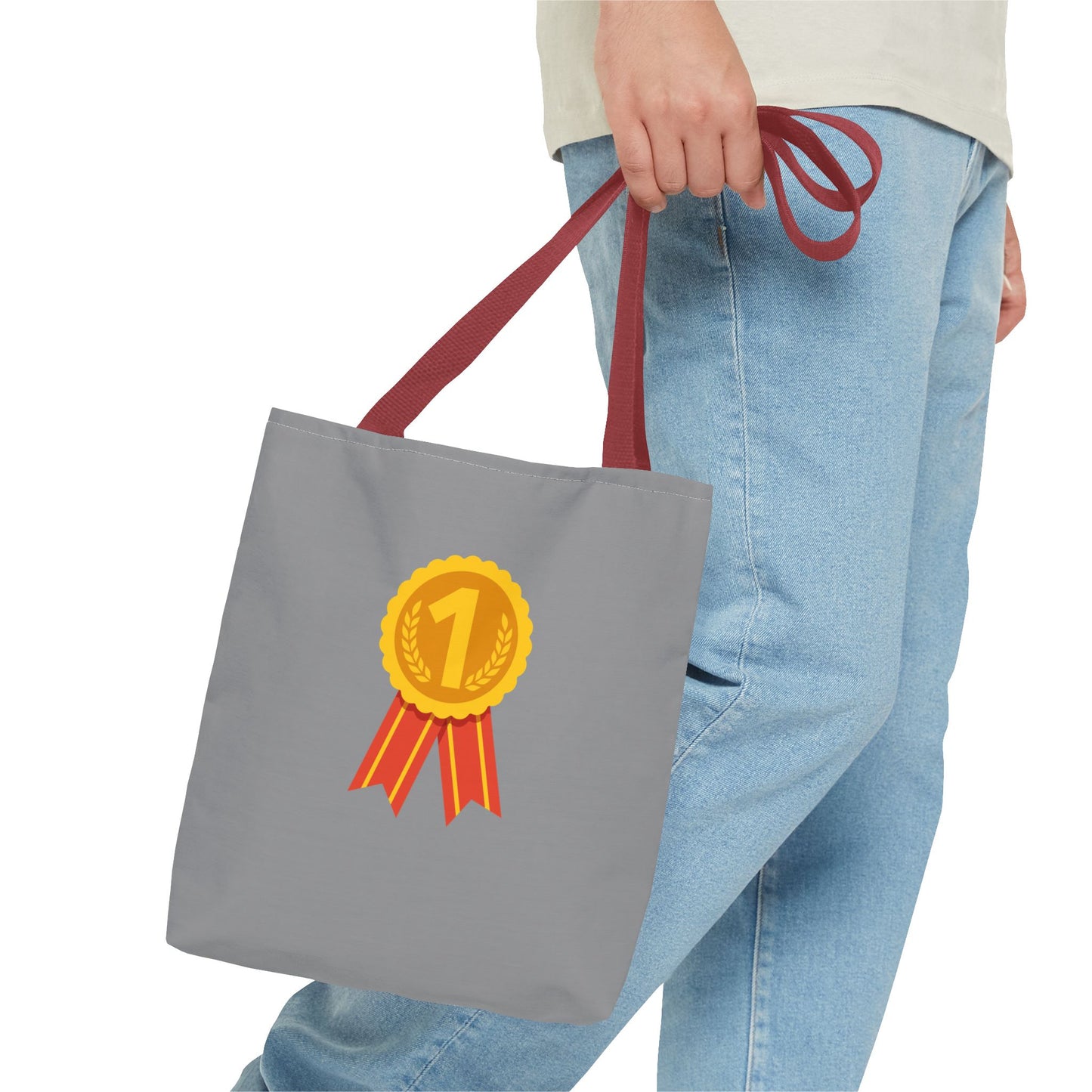 Gold Medal Symbol Tote Bag (AOP)