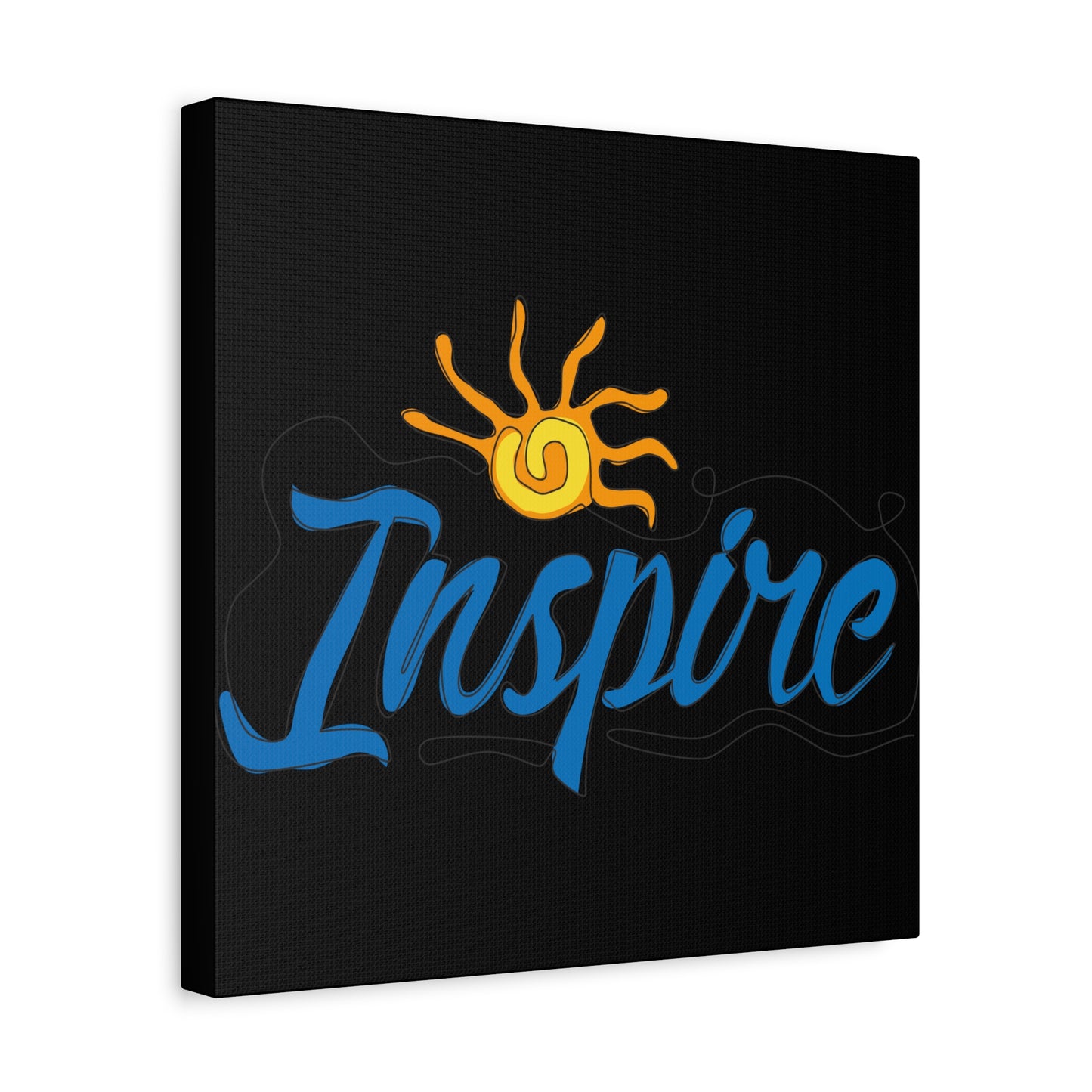 Inspire Matte Canvas, Stretched, 1.25"