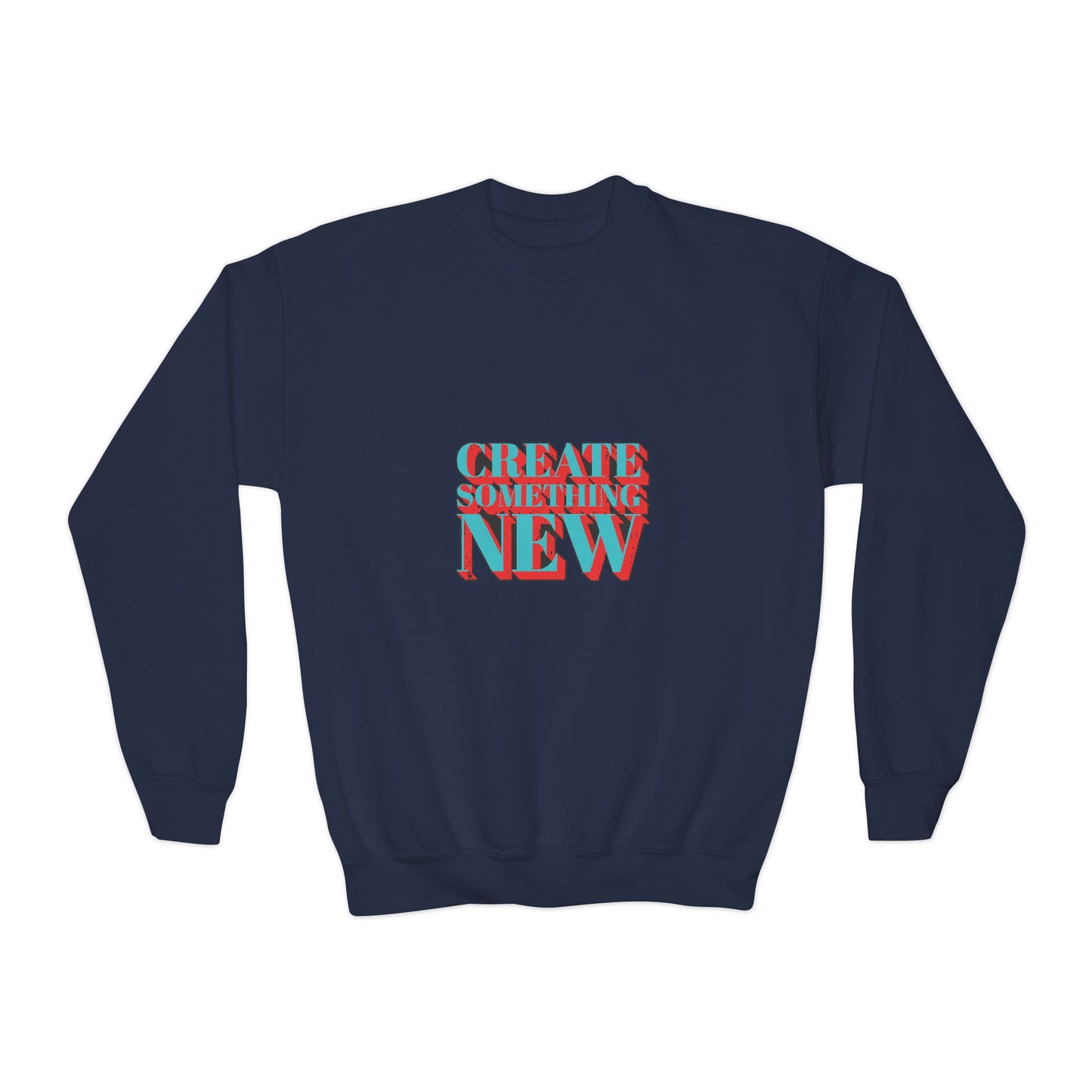 Create Something New Youth Crewneck Sweatshirt
