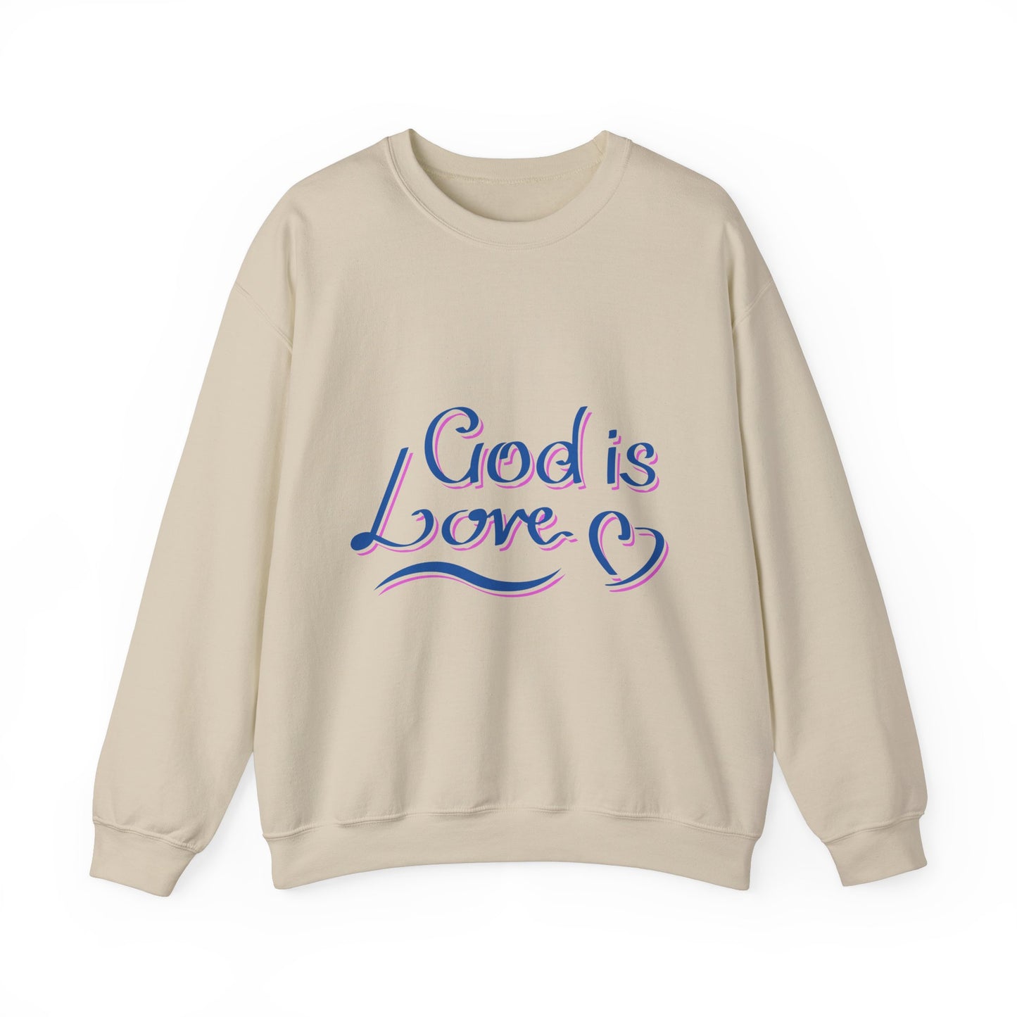 God Is Love Unisex Heavy Blend™ Crewneck Sweatshirt