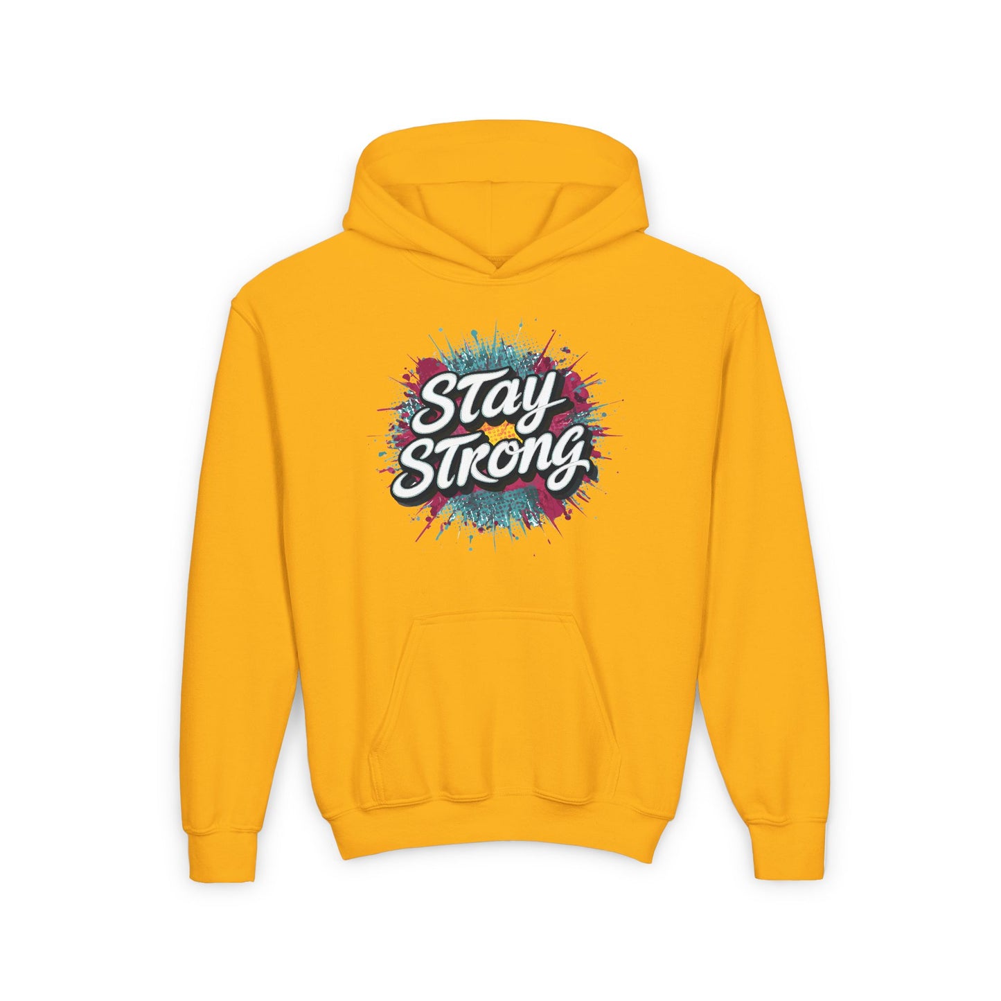 Stay Strong Youth Heavy Blend Hooded Sweatshirt