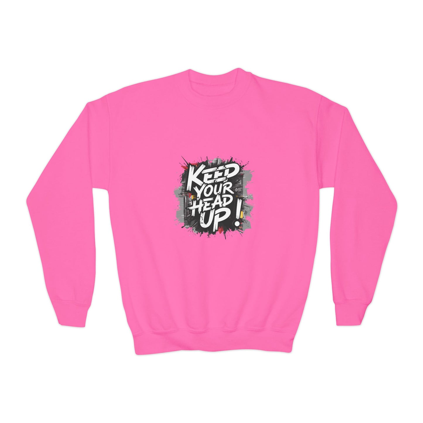 Keep Your Head Up! Youth Crewneck Sweatshirt