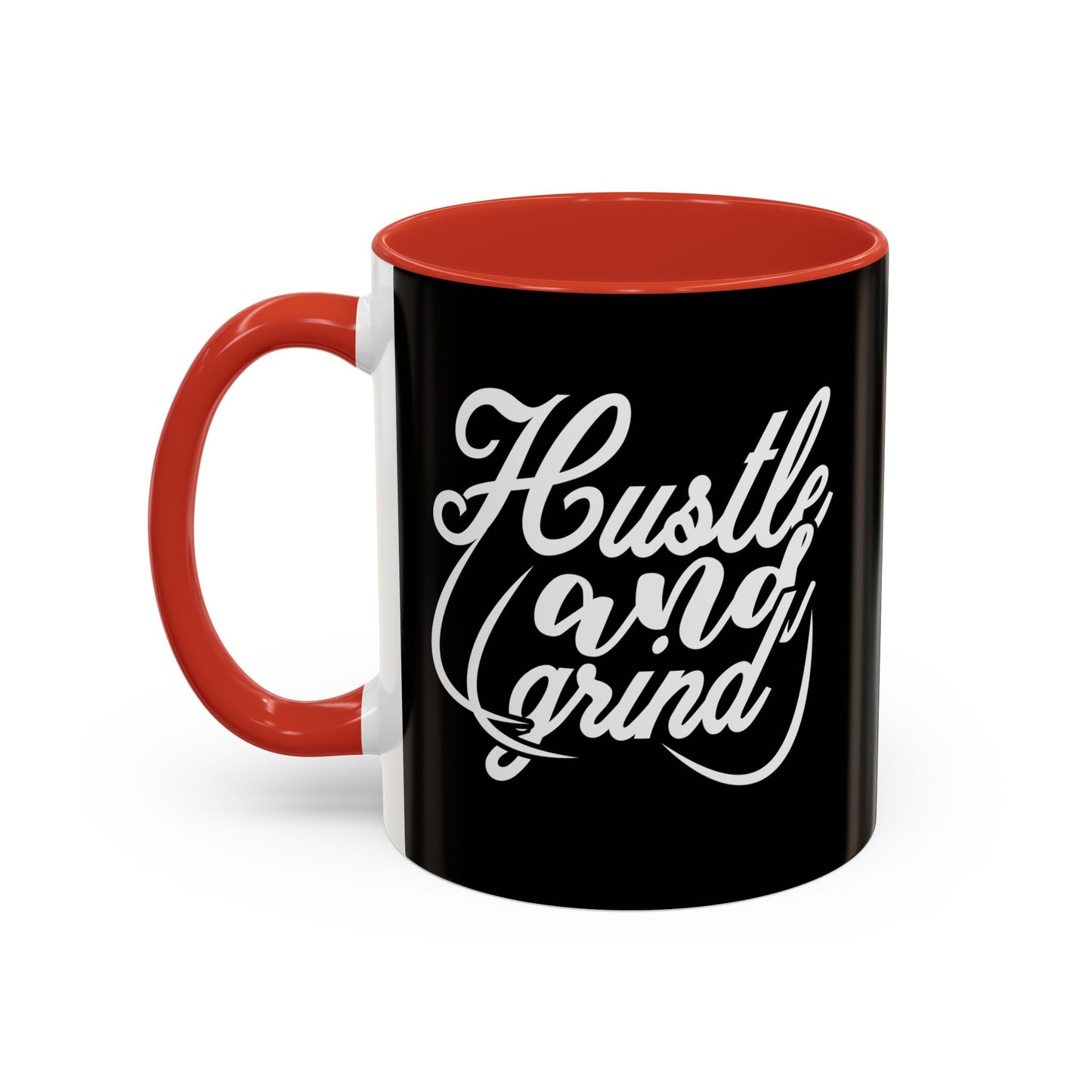 Hustle And Grind Accent Coffee Mug (11, 15oz)