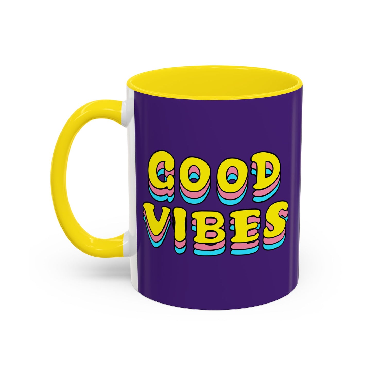 Good Vibes Accent Coffee Mug (11, 15oz)