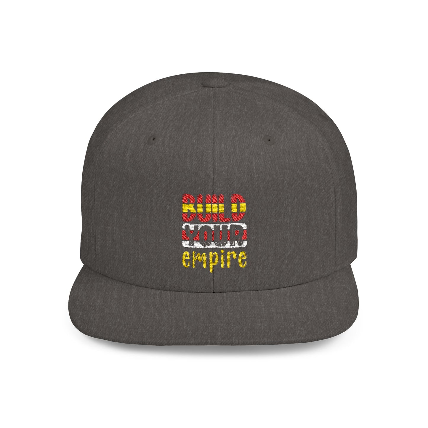 Build Your Empire Flat Bill Snapback