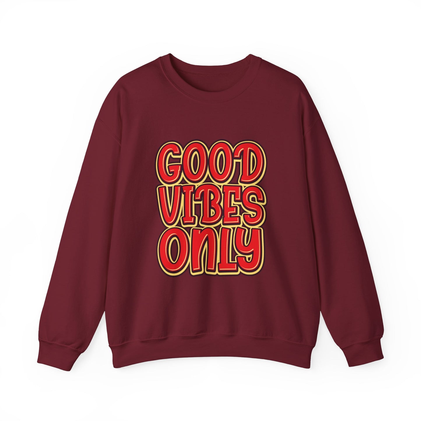 Good Vibes Only Unisex Heavy Blend™ Crewneck Sweatshirt