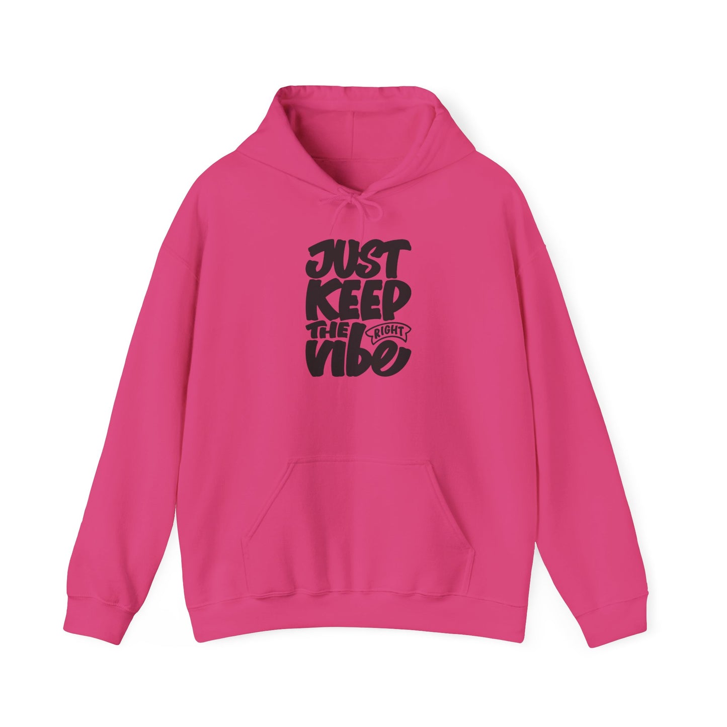 Just Keep The Right Vibe Unisex Heavy Blend™ Hooded Sweatshirt