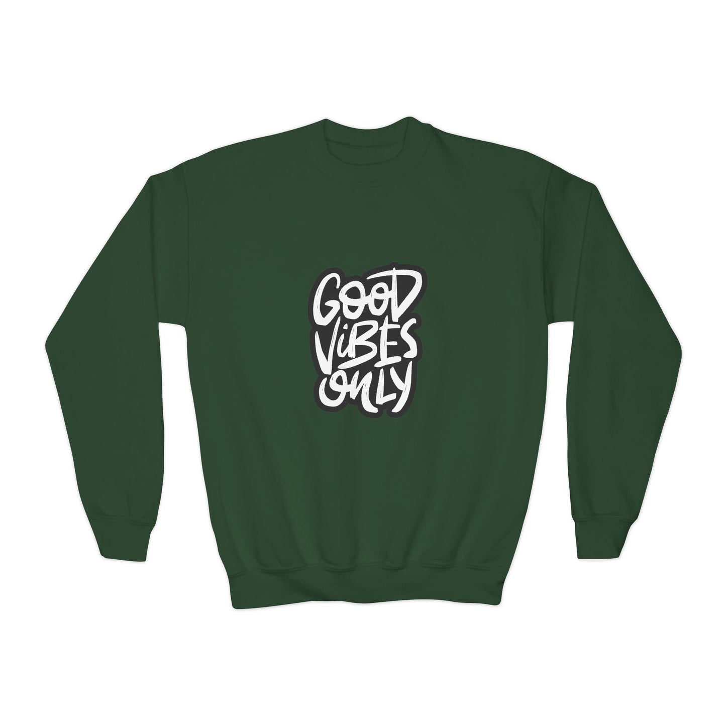 Good Vibes Only Youth Crewneck Sweatshirt