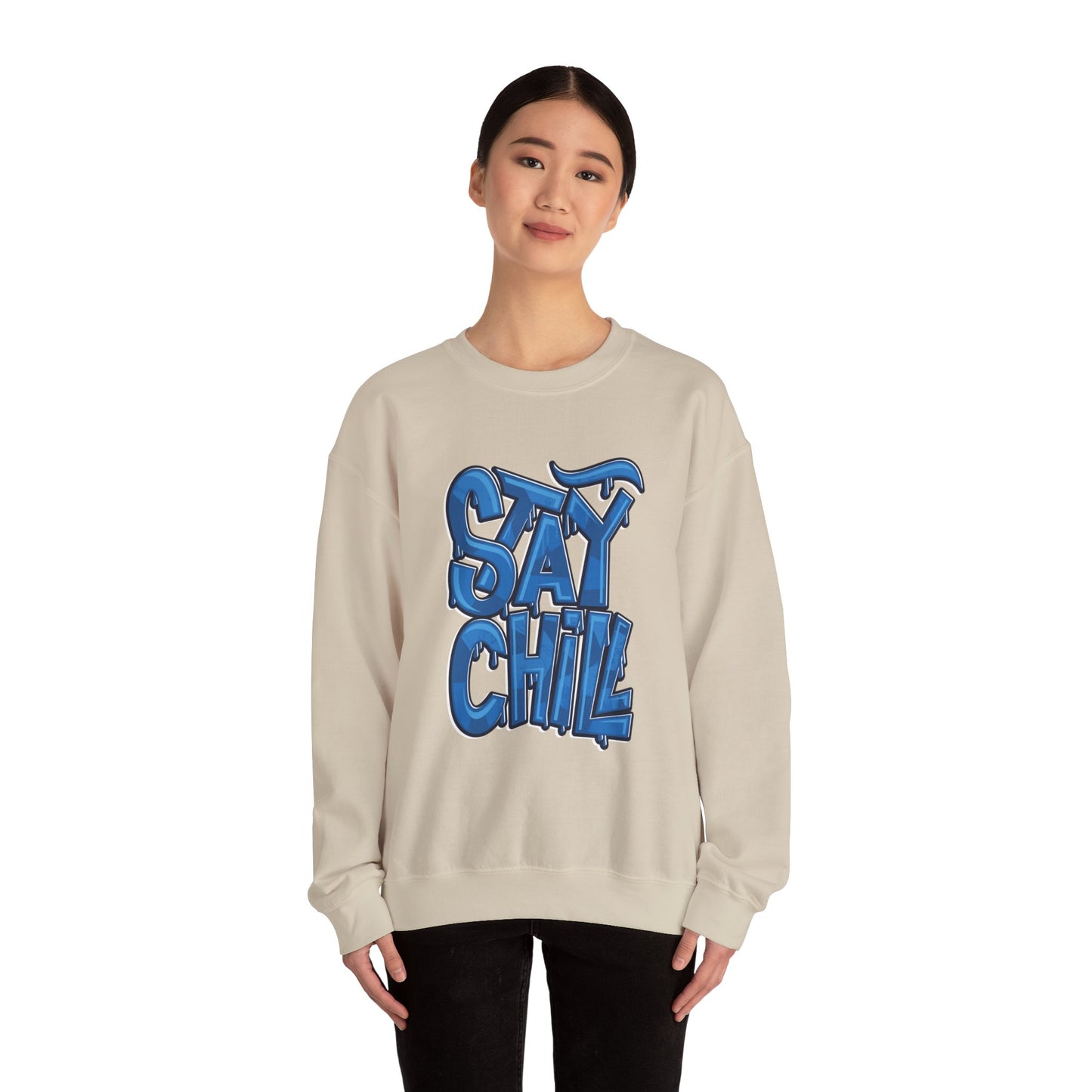 Stay Chill Unisex Heavy Blend™ Crewneck Sweatshirt