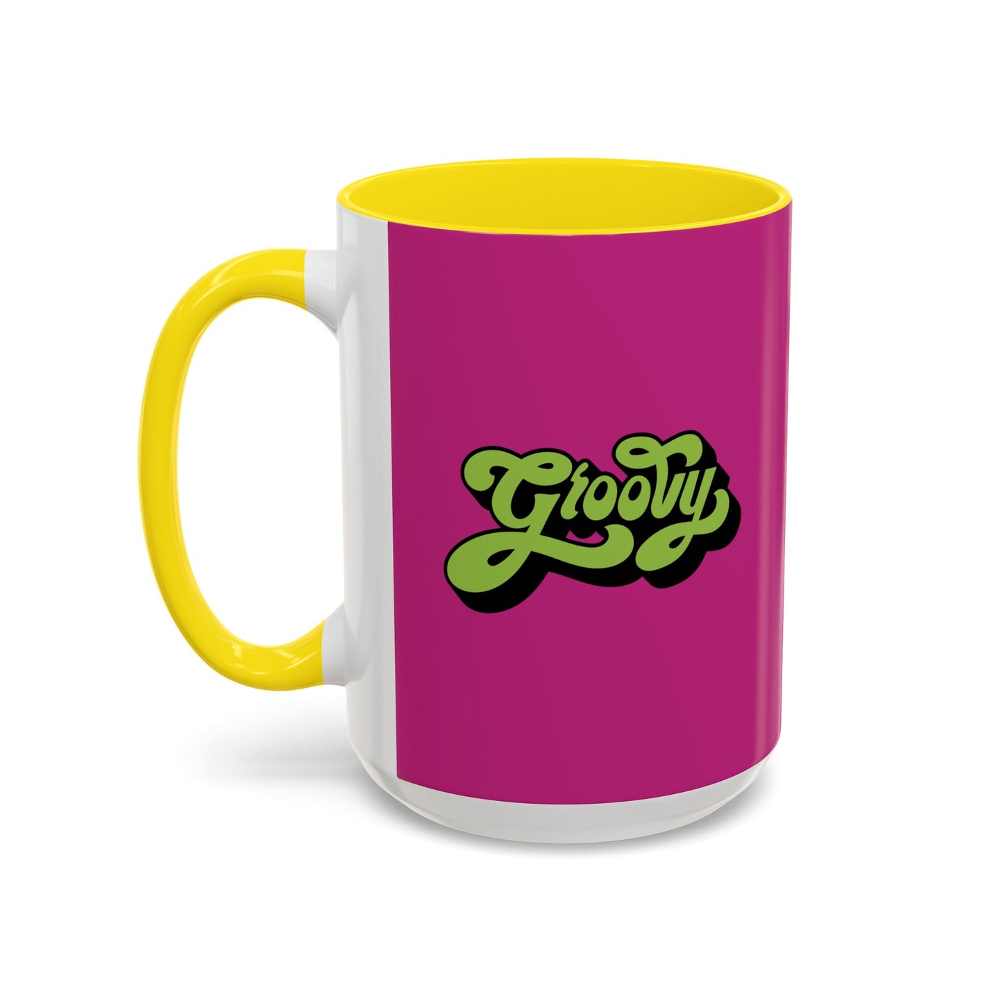 Groovy Accent Coffee Mug (11, 15oz)