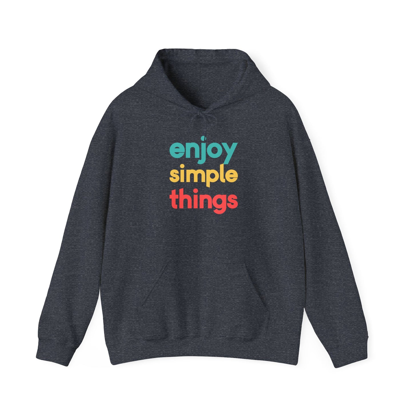 Enjoy Simple Things Unisex Heavy Blend™ Hooded Sweatshirt