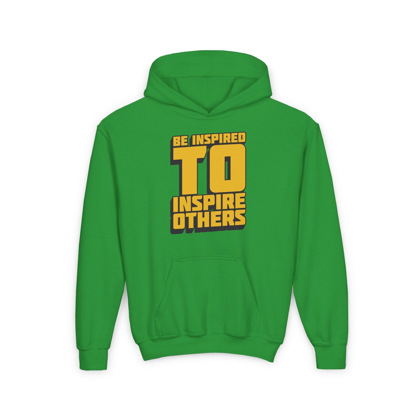 Be Inspired To Inspire Others Youth Heavy Blend Hooded Sweatshirt