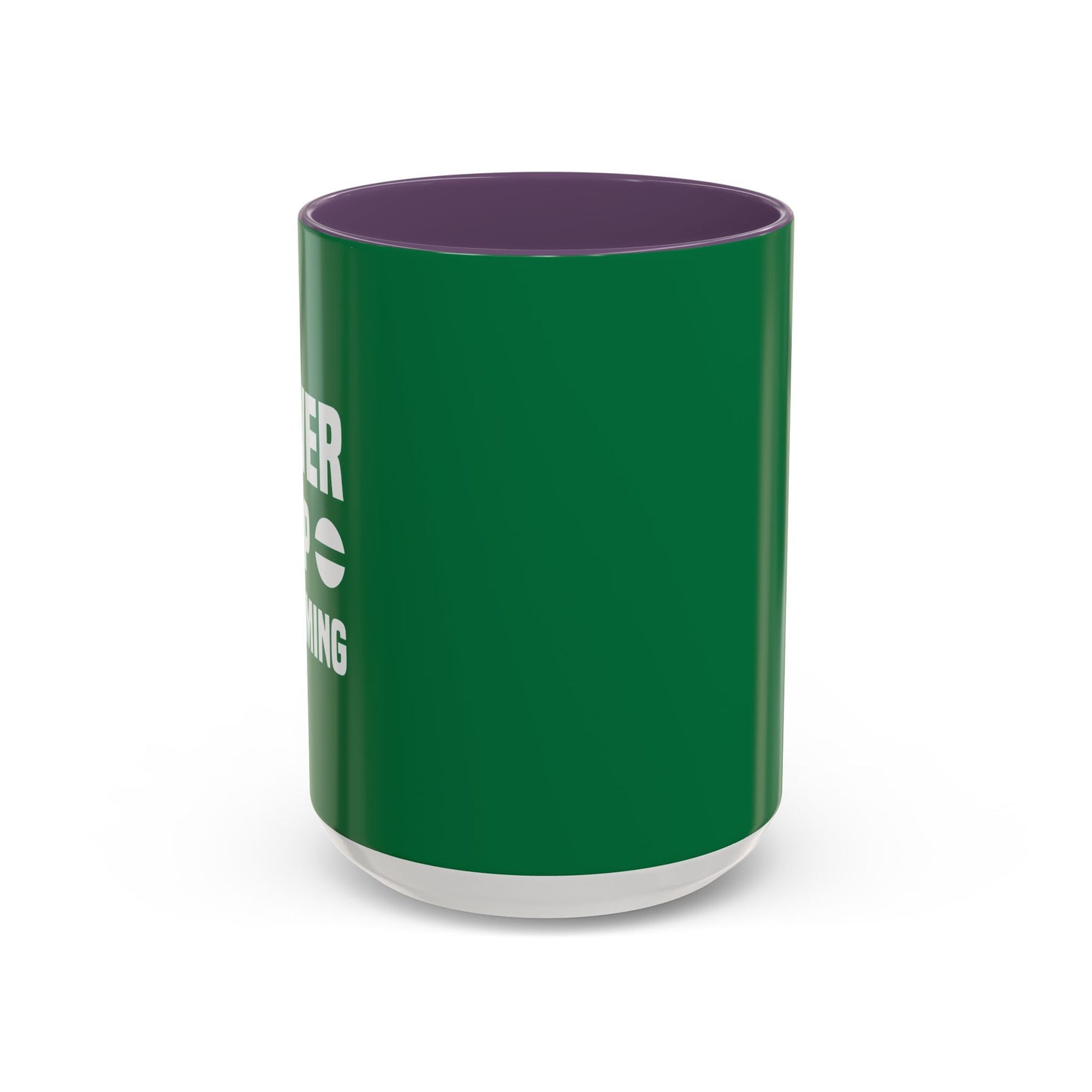 Never Stop Dreaming Accent Coffee Mug (11, 15oz)