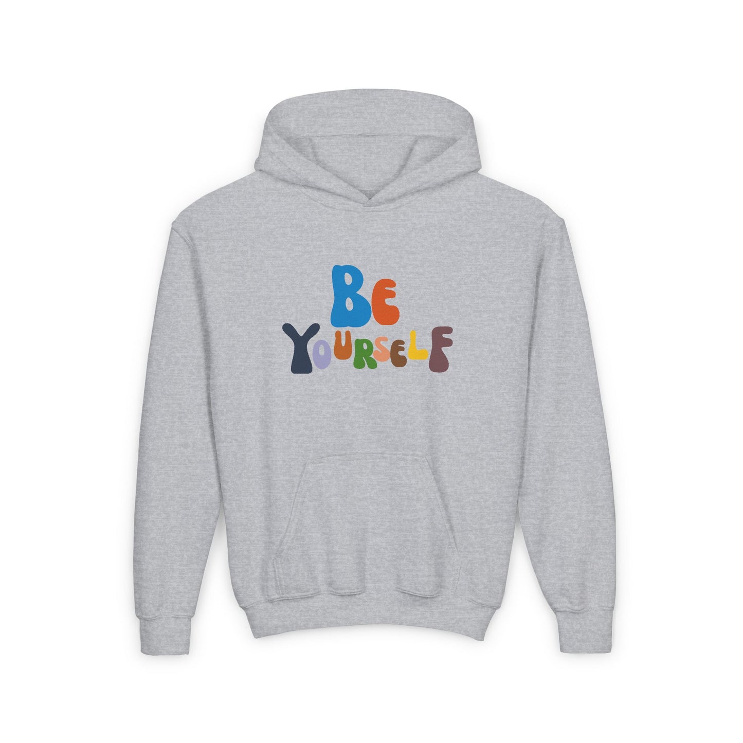 Be Yourself Youth Heavy Blend Hooded Sweatshirt
