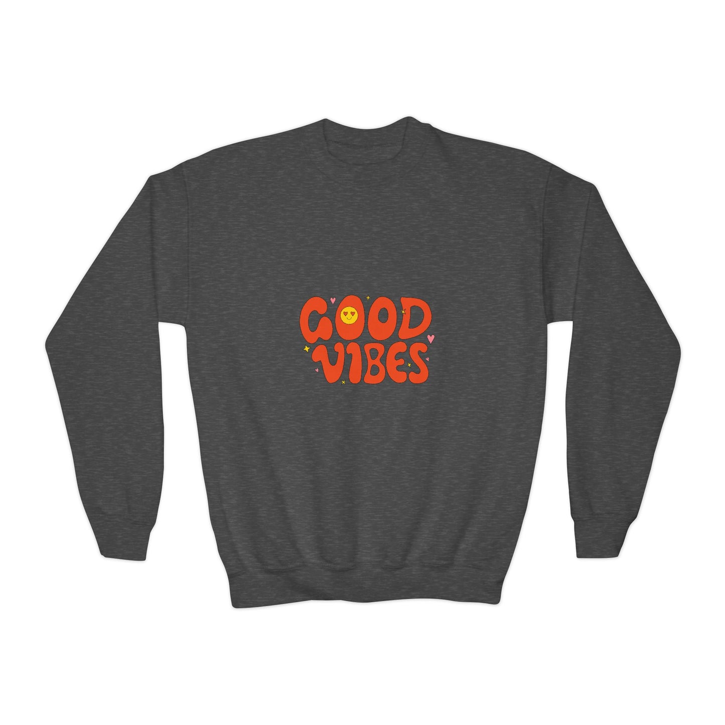 Good Vibes Youth Crewneck Sweatshirt