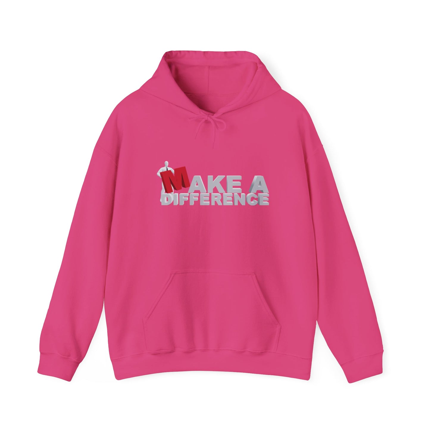 Make A Difference Unisex Heavy Blend™ Hooded Sweatshirt