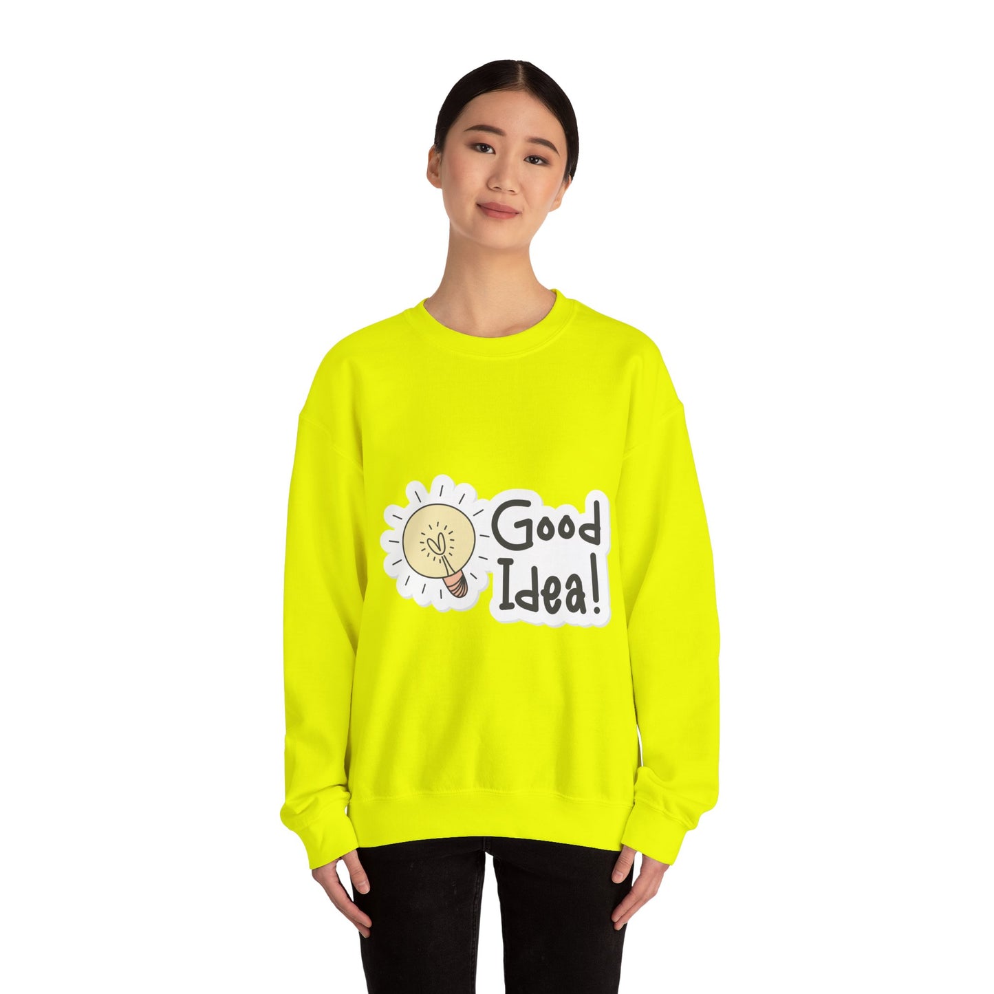 Good Idea Unisex Heavy Blend™ Crewneck Sweatshirt