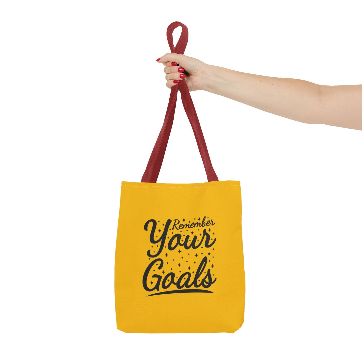 Remember Your Goals Tote Bag (AOP)