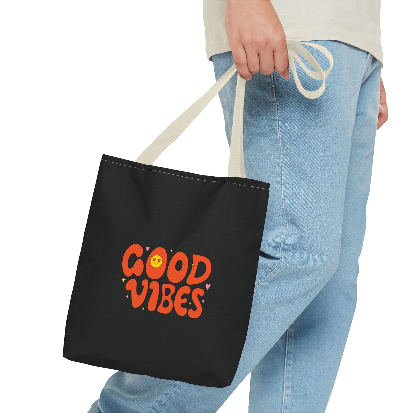 Good Vibes Tote Bag (AOP)