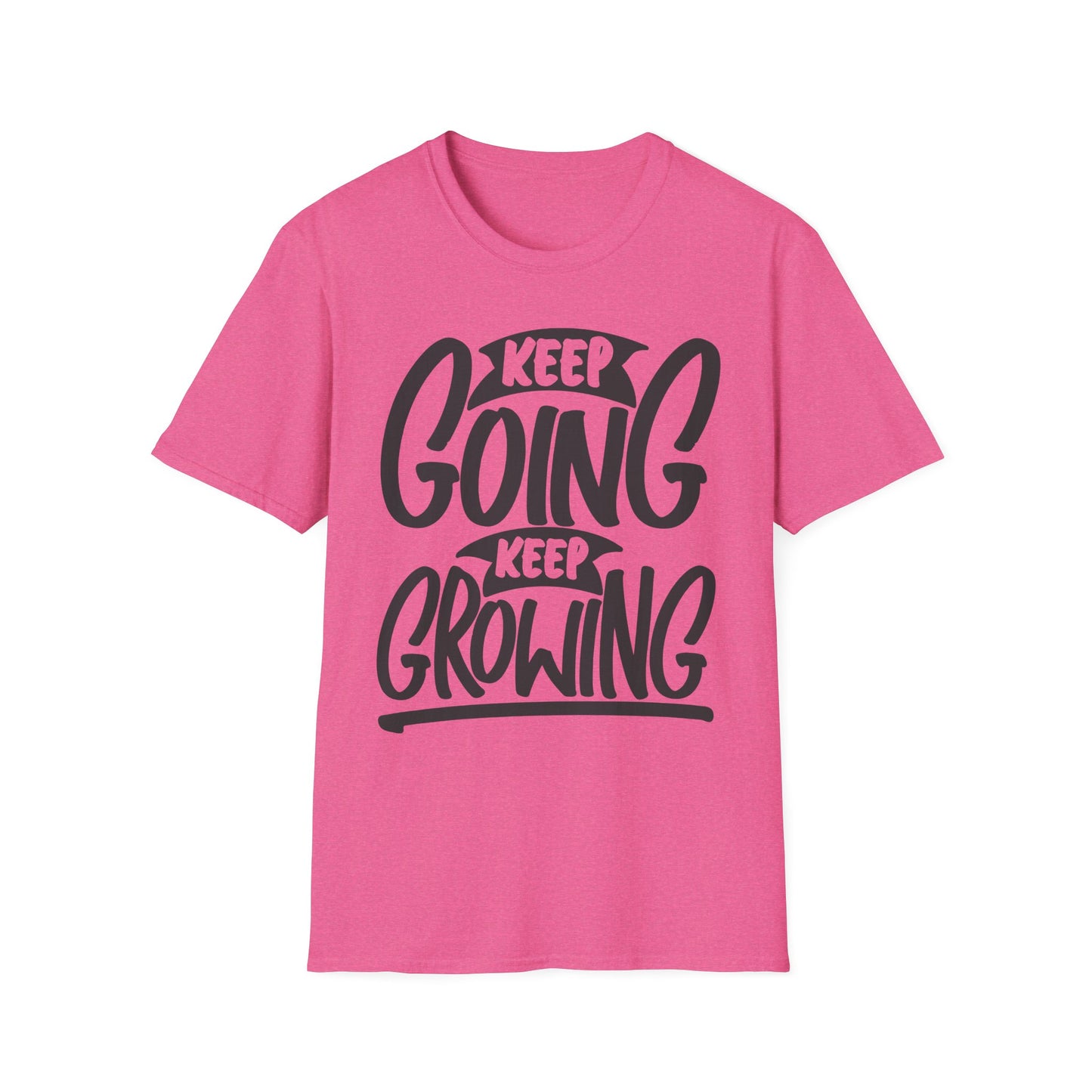 Keep Going Keep Growing Unisex Softstyle T-Shirt