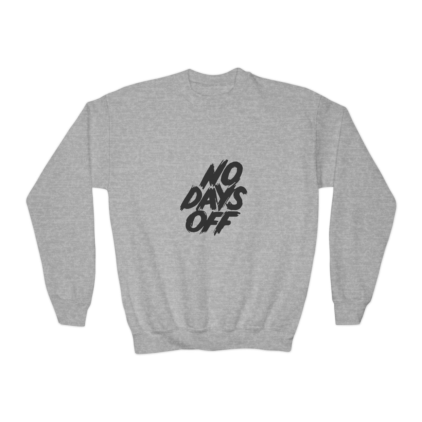 No Days Off Youth Crewneck Sweatshirt