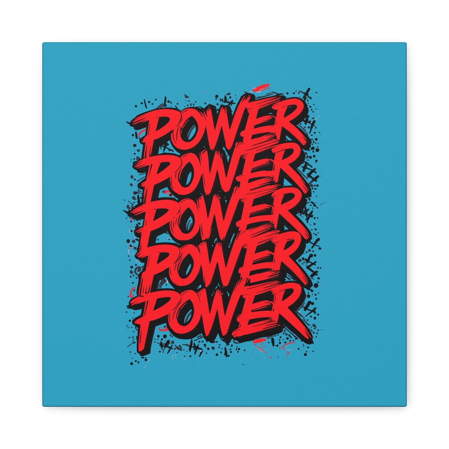 Power Matte Canvas, Stretched, 1.25"