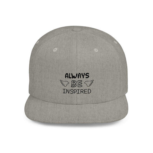 Always Be Inspired Flat Bill Snapback