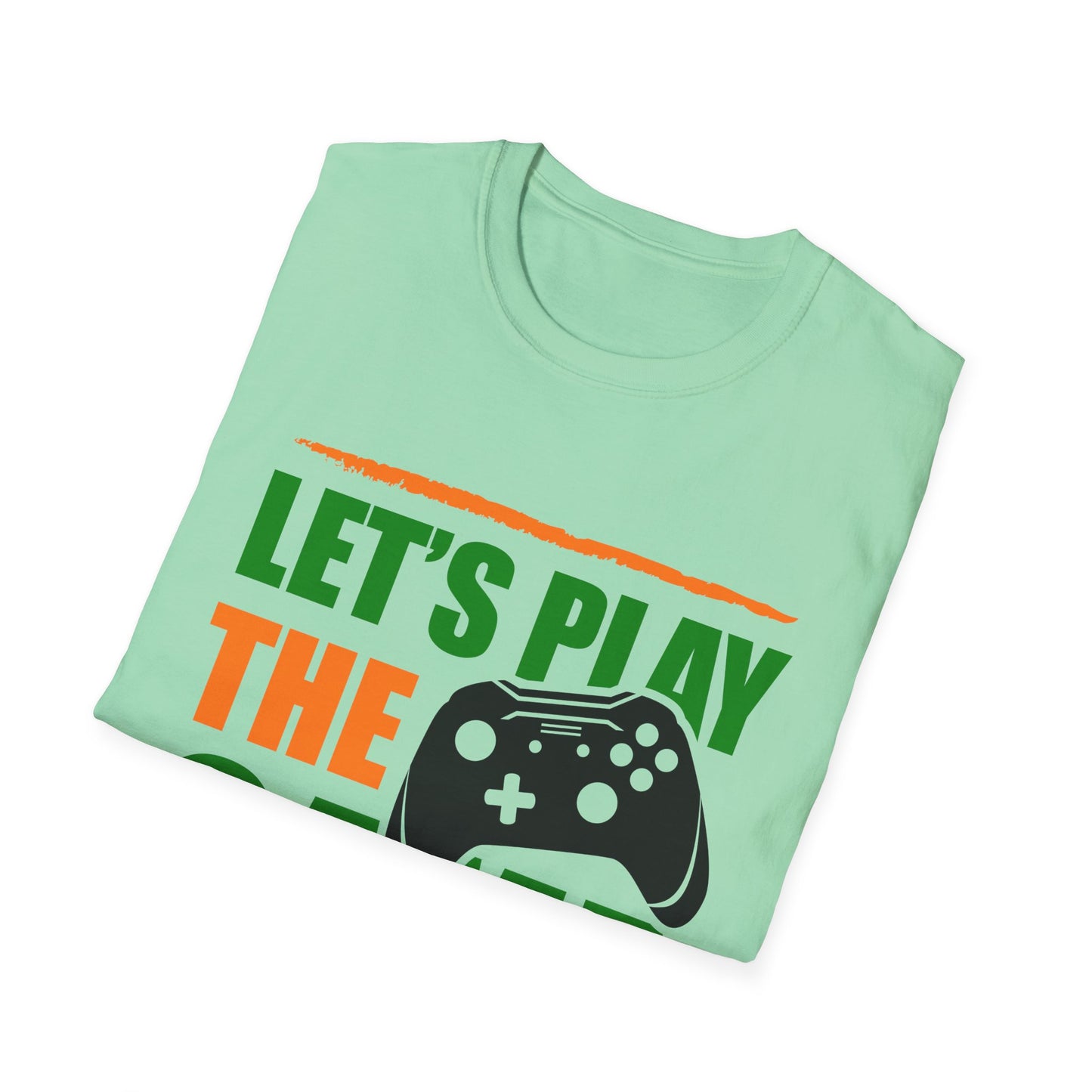 Let's Play The Game Unisex Softstyle T-Shirt