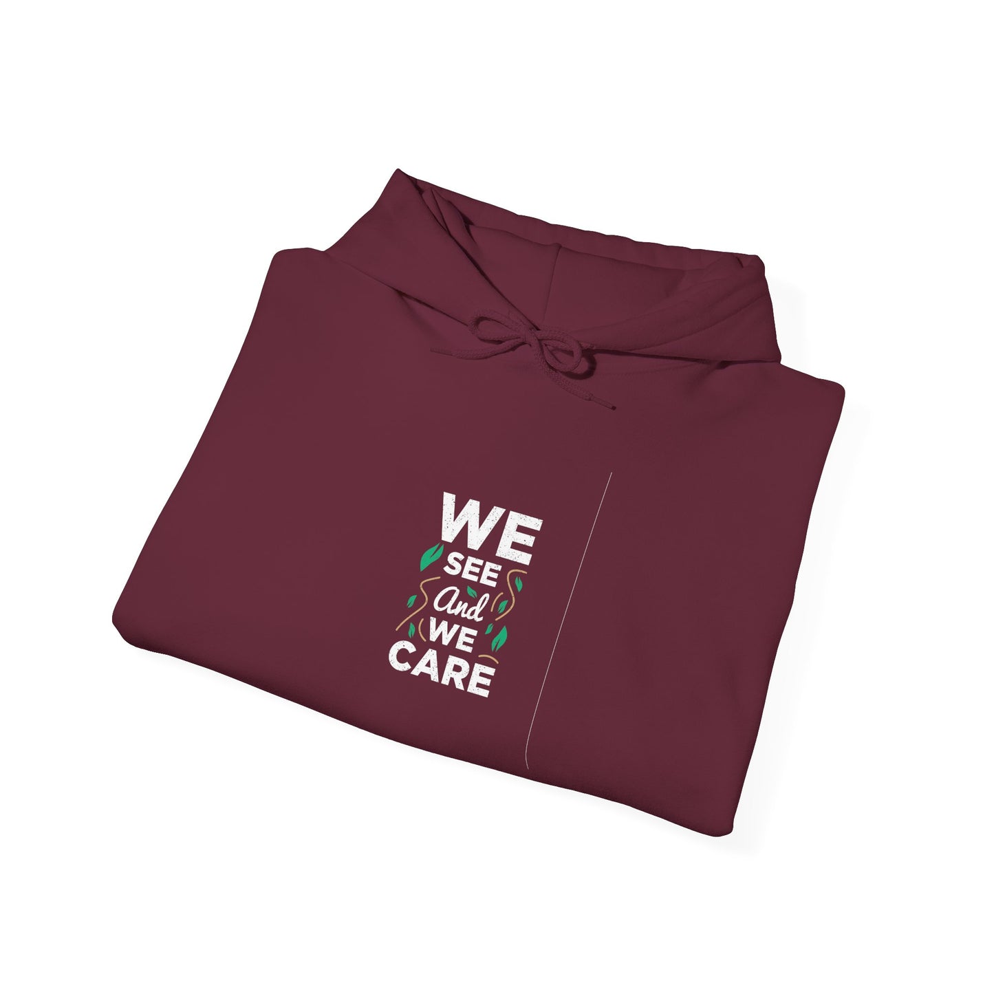 We See And We Care Unisex Heavy Blend™ Hooded Sweatshirt