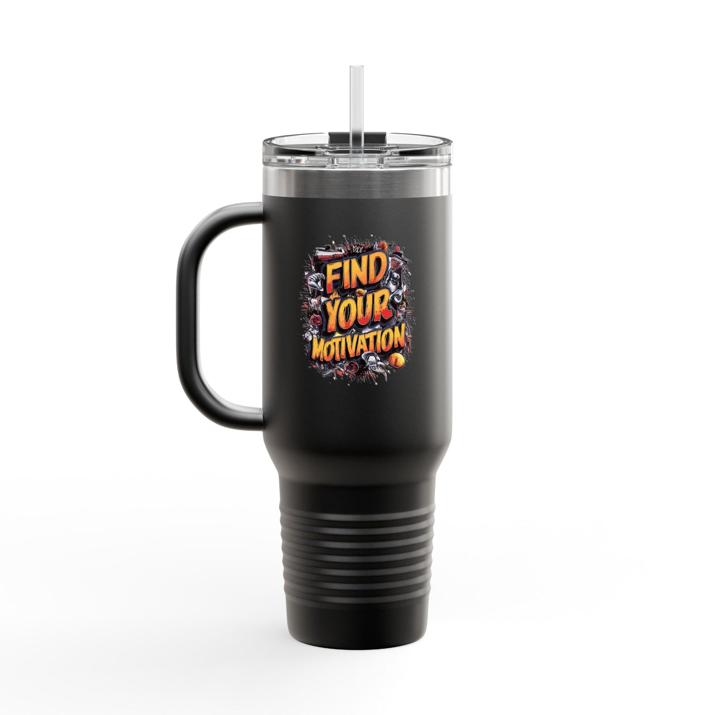 Find Your Motivation Insulated Travel Mug, 40oz