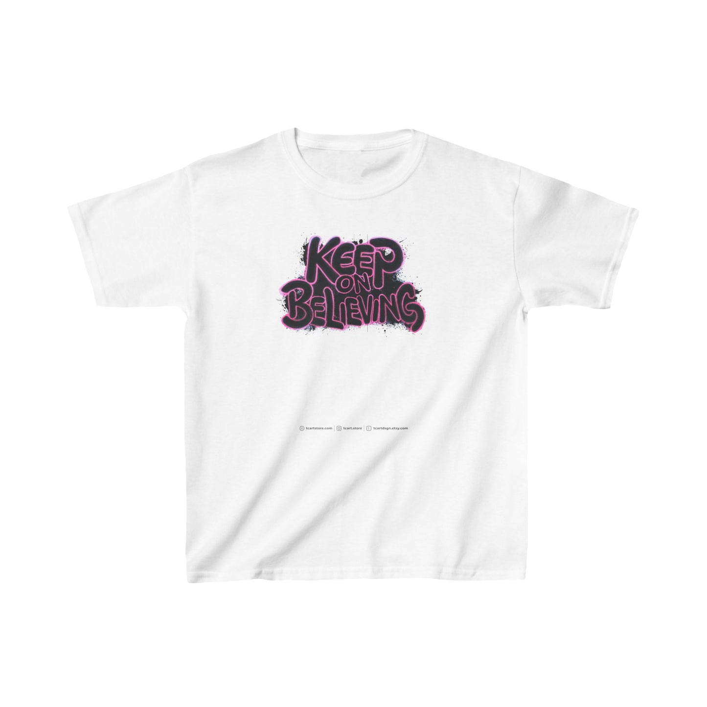 Keep On Believing Kids Heavy Cotton™ Tee