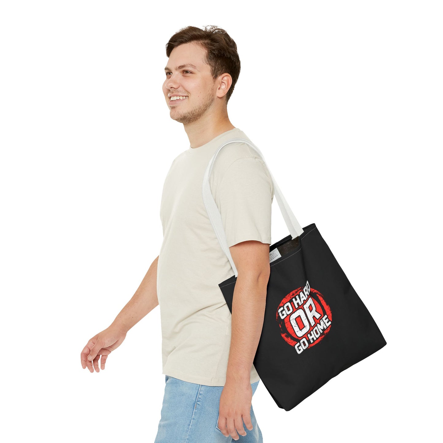 Go Hard Or Go Home Tote Bag (AOP)