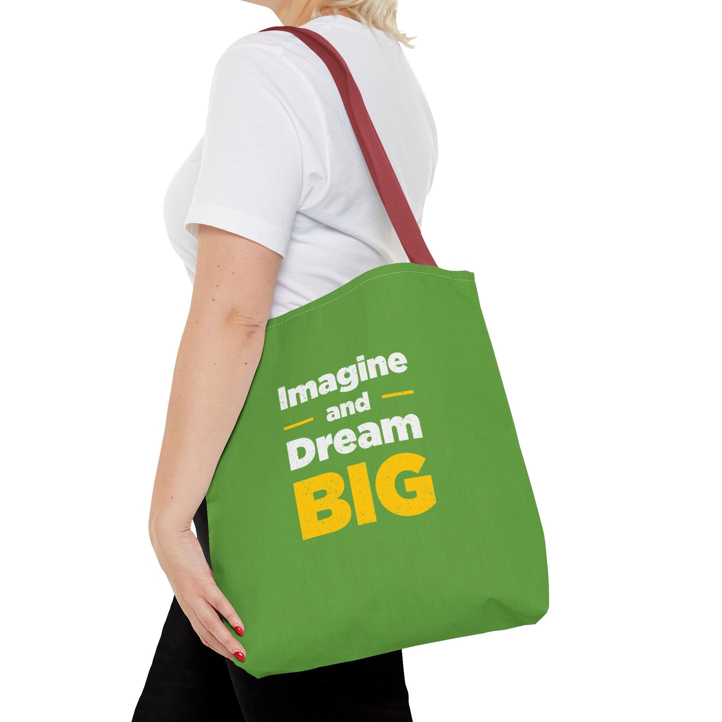 Imagine And Dream Big Tote Bag (AOP)