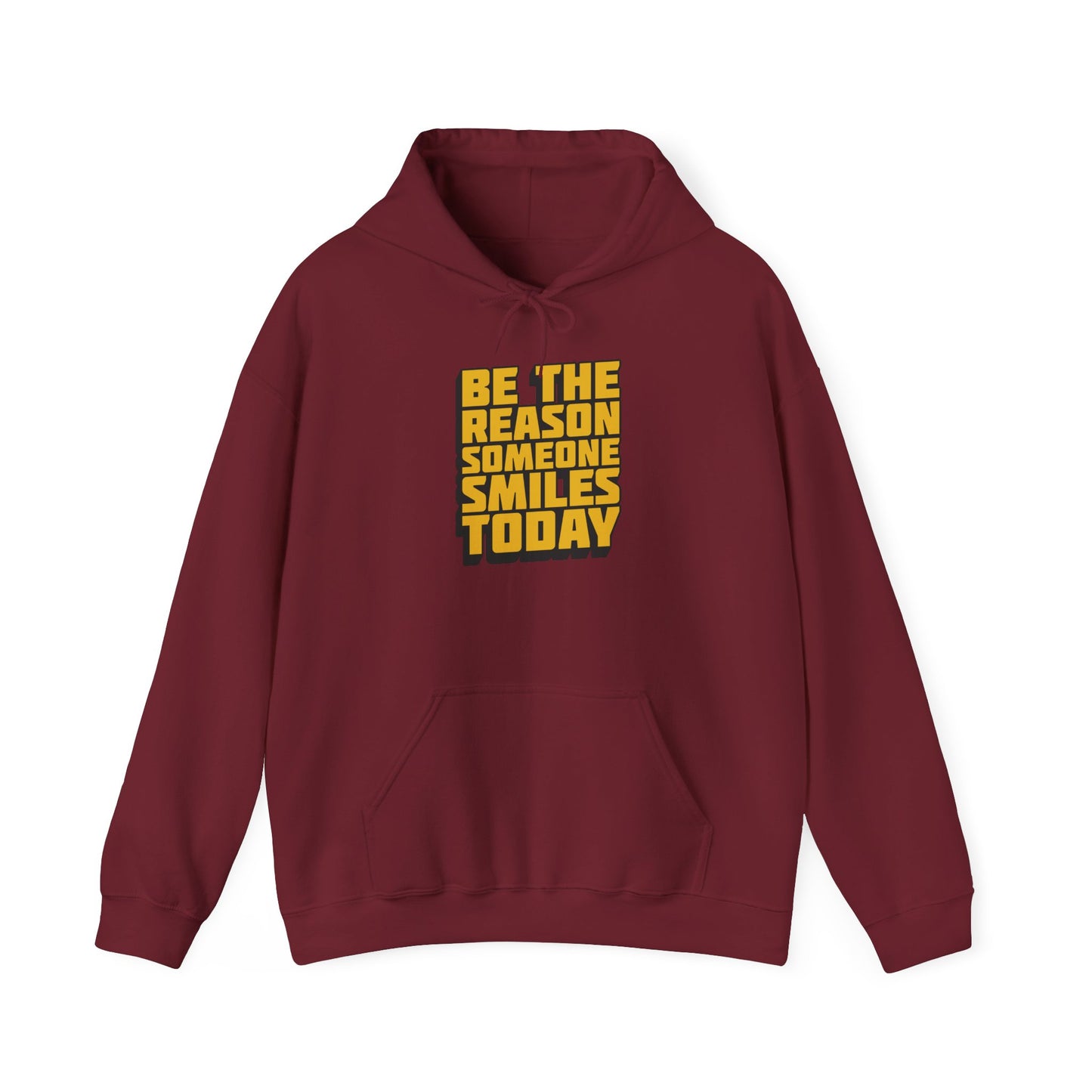 Be The Reason Someone Smiles Today Unisex Heavy Blend™ Hooded Sweatshirt