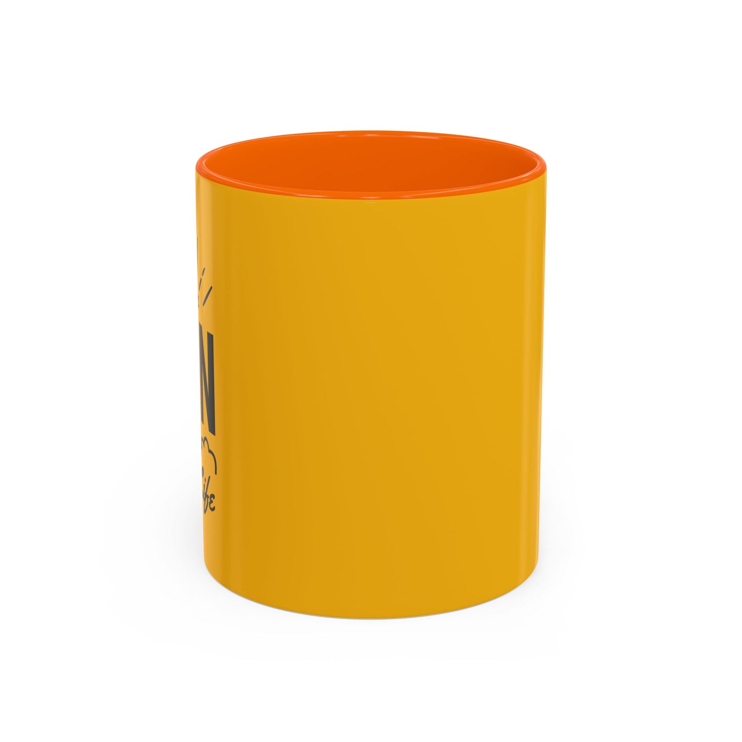 Be The Sun In Your Life Accent Coffee Mug (11, 15oz)