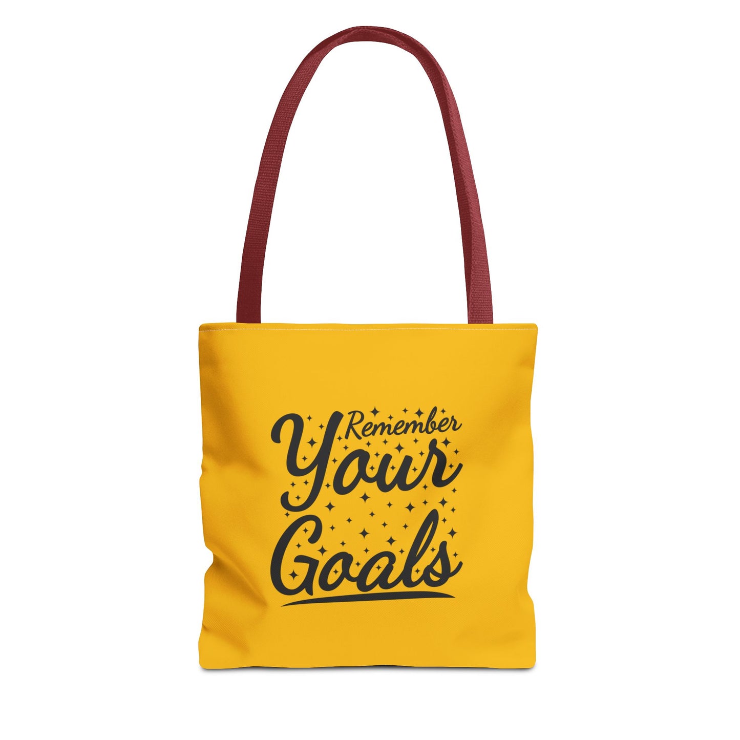 Remember Your Goals Tote Bag (AOP)