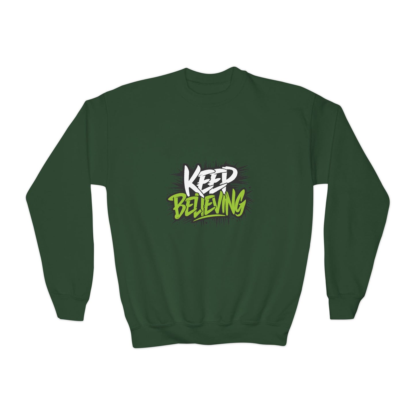 Keep Believing Youth Crewneck Sweatshirt