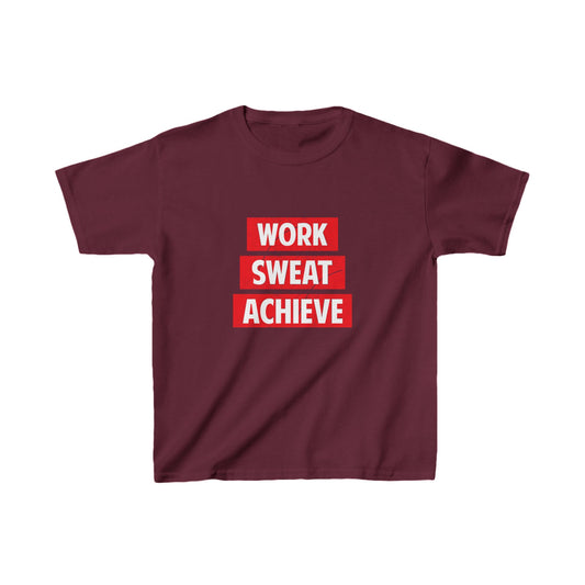 Work Sweat Achieve Kids Heavy Cotton™ Tee