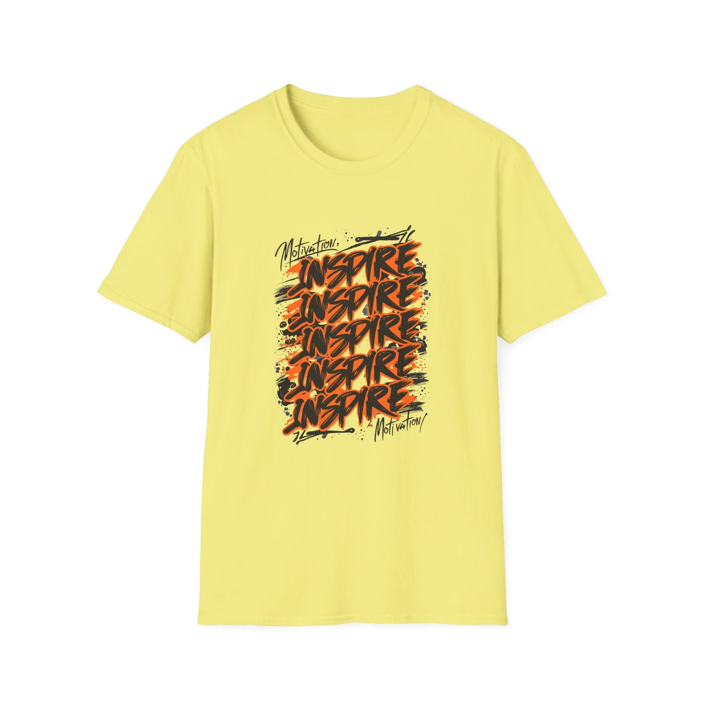 Motivation Inspire Motivation Unisex Softstyle T-Shirt