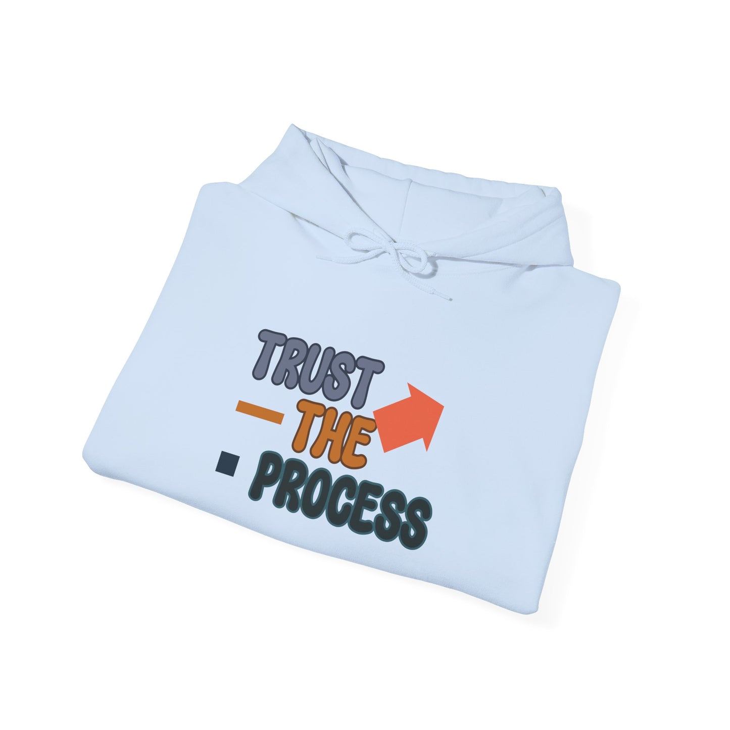 Trust The Process Unisex Heavy Blend™ Hooded Sweatshirt