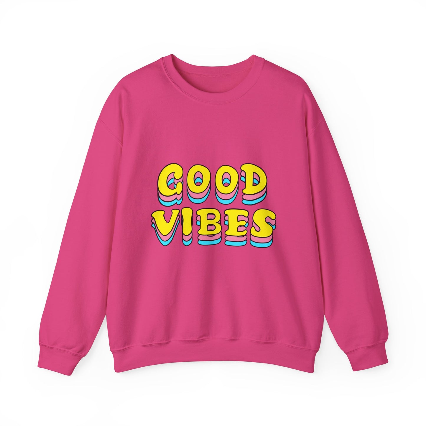 Good Vibes Unisex Heavy Blend™ Crewneck Sweatshirt