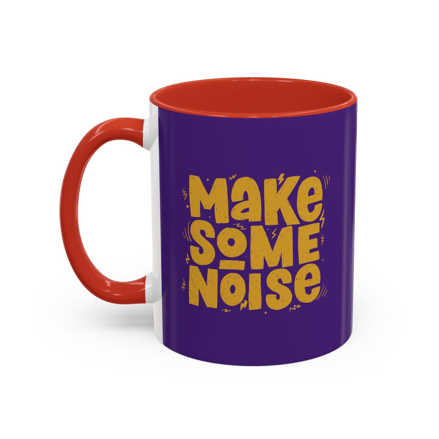 Make Some Noise Accent Coffee Mug (11, 15oz)