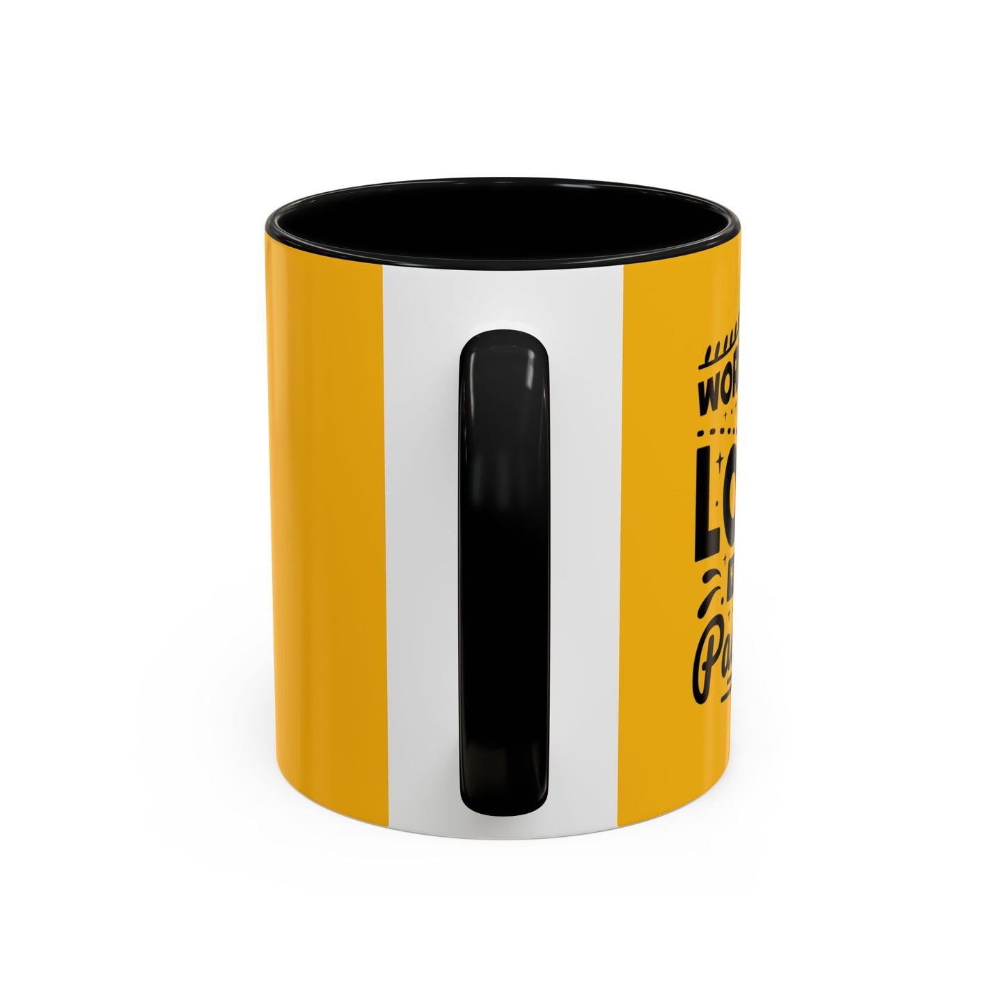 Work Hard And Love Your Passion Accent Coffee Mug (11, 15oz)